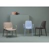 SET 2 SEDIE GINEVRA LOUNGE TECNOPOLIMERO MADE IN ITALY SCAB DESIGN
