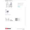 SET DUE SGABELLII IGLOO POLICARBONATO HT 65CM SCAB DESIGN