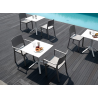 SET 4 SEDIE KATE CON BRACCIOLI TECNOPOLIMERO SCAB DESIGN