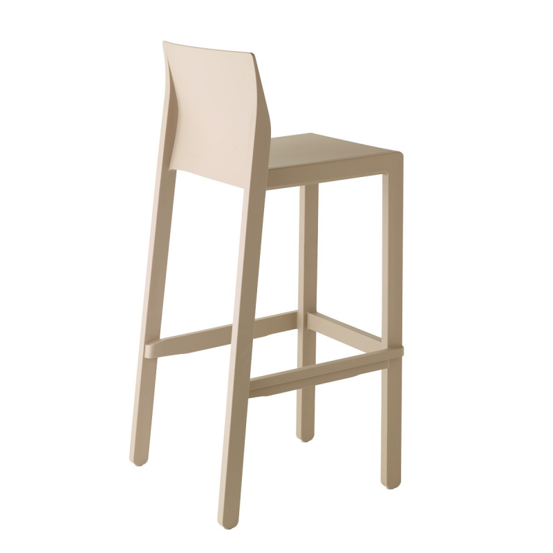 SET 4 SGABELLI KATE TECNOPOLIMERO HT 65CM MADE IN ITALY SCAB DESIGN