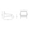SEDUTA DRESS CODE SMART PER OUTDOOR MADE IN ITALY SCAB DESIGN