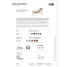 SEDUTA DRESS CODE FASHION PER INDOOR MADE IN ITALY SCAB DESIGN