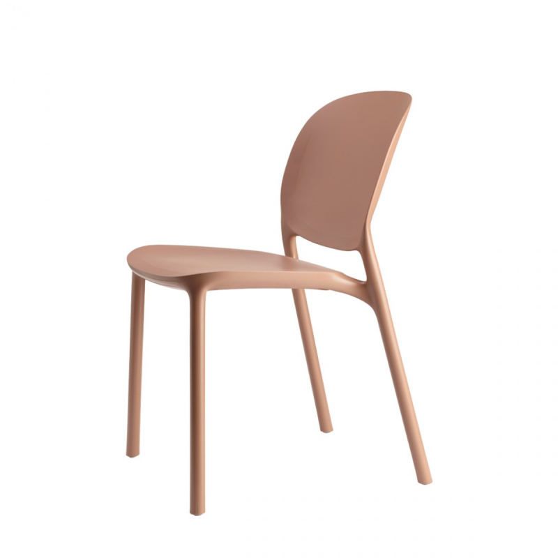 SET 6 SEDIE HUG TECNOPOLIMERO DA POST CONSUMO INDUSTRIALE SCAB DESIGN