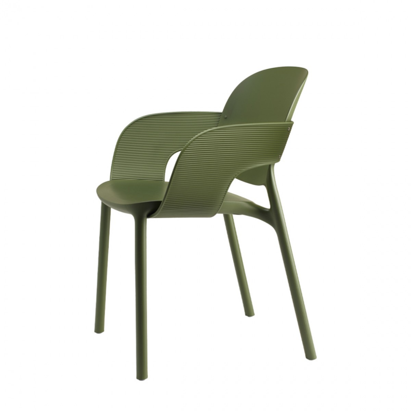SET 4 POLTRONE HUG TECNOPOLIMERO DA POST CONSUMO INDUSTRIALE SCAB DESIGN