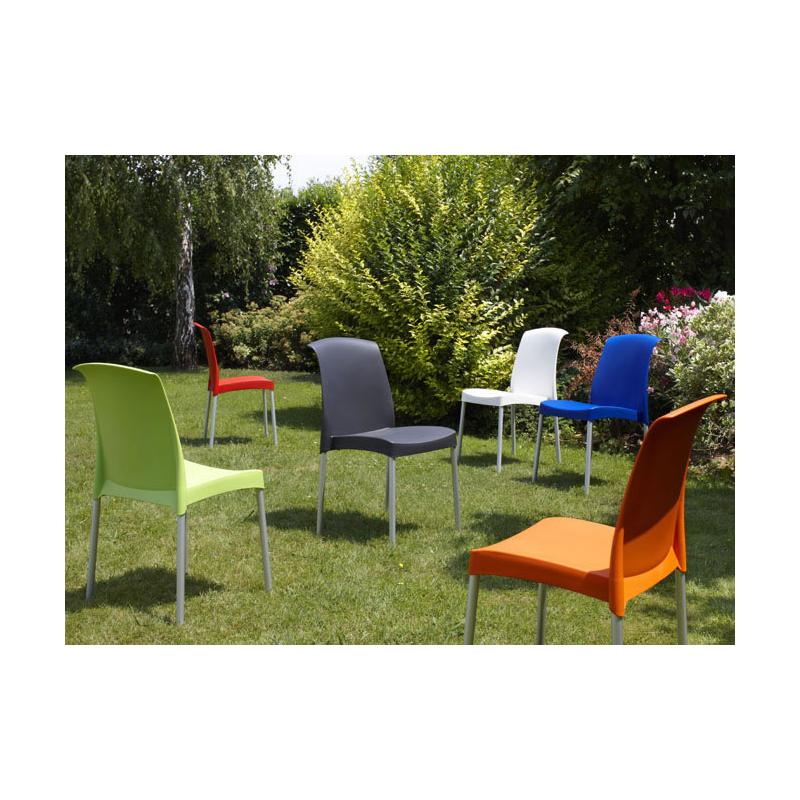 SET 6 SEDIE JENNY TECNOPOLIMERO MADE IN ITALY SCAB DESIGN