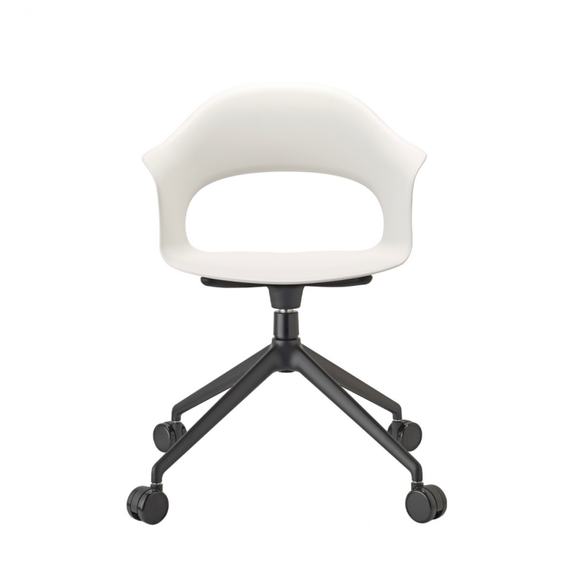 SEDIA LADY B CON RUOTE TECNOPOLIMERO MADE IN ITALY SCAB DESIGN