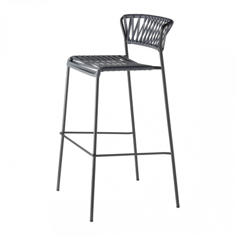 SGABELLO LISA CLUB IN PVC HT 75CM MADE IN ITALY SCAB DESIGN