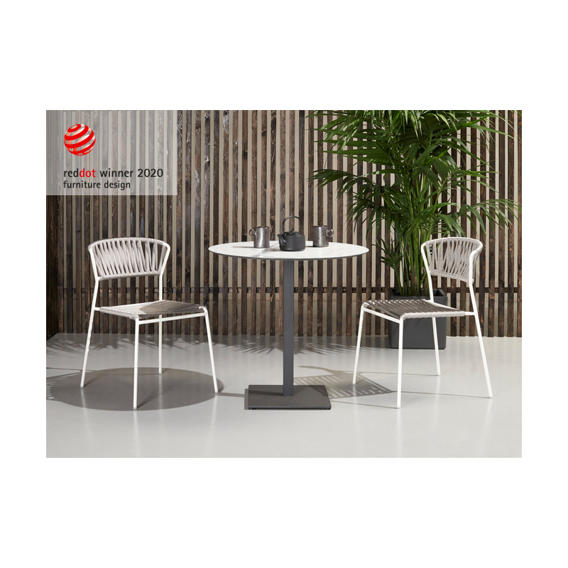 SET DA DUE SEDIA LISA FILÒ CORDA NAUTICA MADE IN ITALY SCAB DESIGN