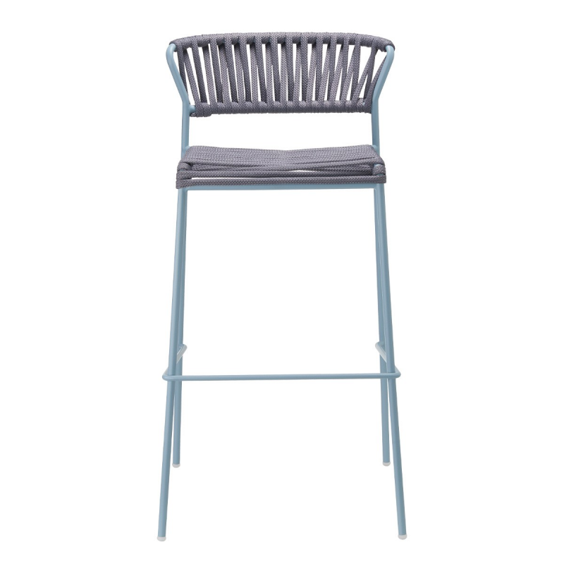 SGABELLO LISA FILÒ CORDA NAUTICA HT 75 MADE IN ITALY SCAB DESIGN