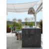 SGABELLO LISA FILÒ CORDA NAUTICA HT 75 MADE IN ITALY SCAB DESIGN