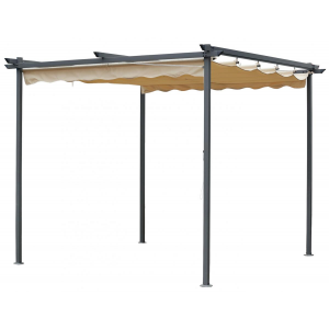 GAZEBO HOBART 3X3M BEIGE CASA COLLECTION