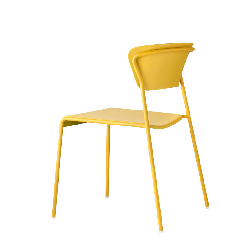 SET DA 4 SEDIA LISA TECNOPOLIMERO MADE IN ITALY SCAB DESIGN