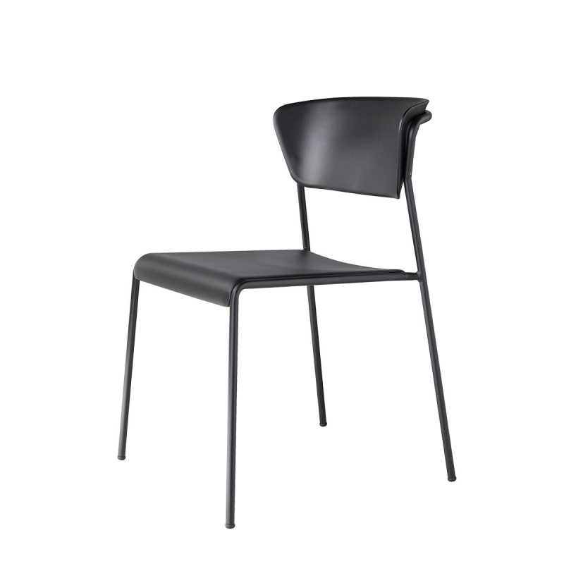 SET DA 4 SEDIA LISA TECNOPOLIMERO MADE IN ITALY SCAB DESIGN