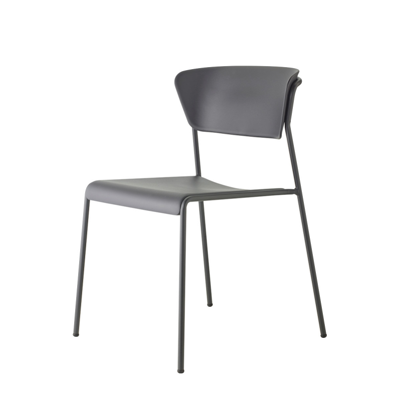 SET 4 SEDIE LISA TECNOPOLIMERO GO GREEN SCABDESIGN MADE IN ITALY