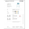 SET DUE SGABELLO LISA TECNOPOLIMERO HT 75CM SCAB DESIGN MADE IN ITALY