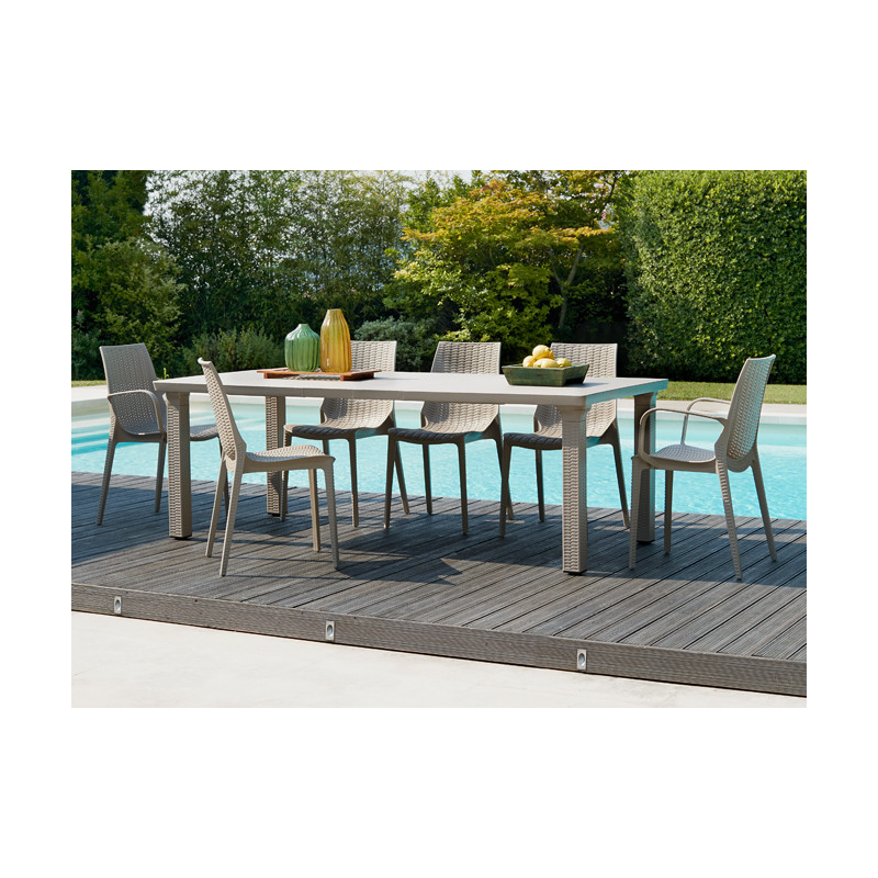 SET SEI SEDIE LUCREZIA TECNOPOLIMERO SCAB DESIGN MADE IN ITALY