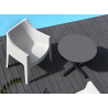 SET 4 POLTRONA MAXIMA TECNOPOLIMERO SCAB DESIGN MADE IN ITALY