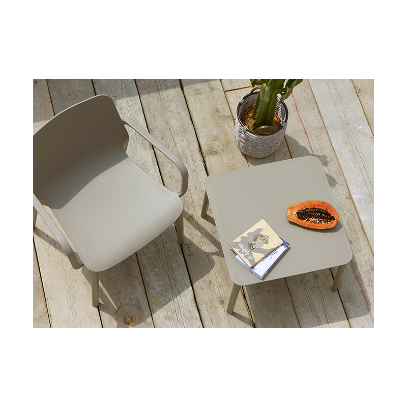 SET DUE TAVOLINI ARGO TECNOPOLIMERO SCABDESIGN MADE IN ITALY