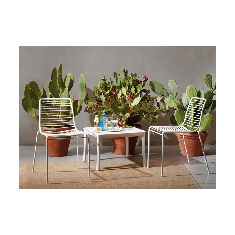 SET DUE TAVOLINI ARGO TECNOPOLIMERO SCABDESIGN MADE IN ITALY