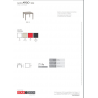 SET DUE TAVOLINI ARGO TECNOPOLIMERO SCABDESIGN MADE IN ITALY