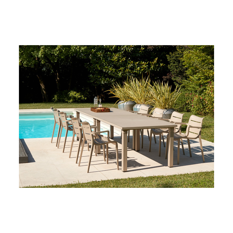 TAVOLO ERCOLE TECNOPOLIMERO SCAB DESIGN MADE IN ITALY