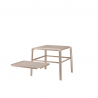 SET DUE TAVOLINI VELA TECNOPOLIMERO SCABDESIGN MADE IN ITALY
