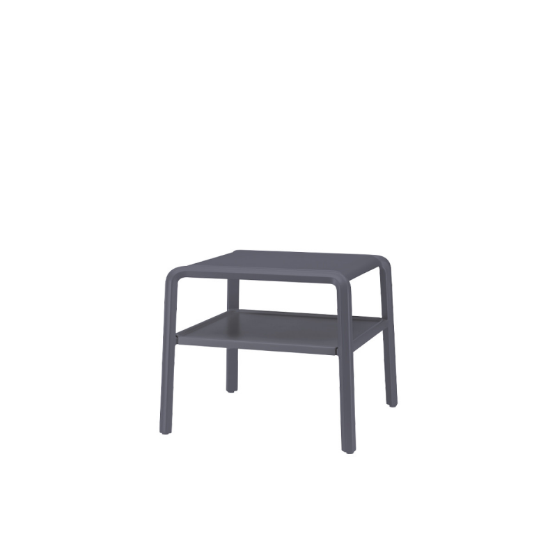 SET DUE TAVOLINI VELA TECNOPOLIMERO SCABDESIGN MADE IN ITALY
