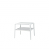 SET DUE TAVOLINI VELA TECNOPOLIMERO SCABDESIGN MADE IN ITALY