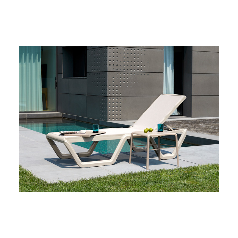 SET DUE TAVOLINI VELA TECNOPOLIMERO SCABDESIGN MADE IN ITALY