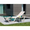 SET DUE TAVOLINI VELA TECNOPOLIMERO SCABDESIGN MADE IN ITALY