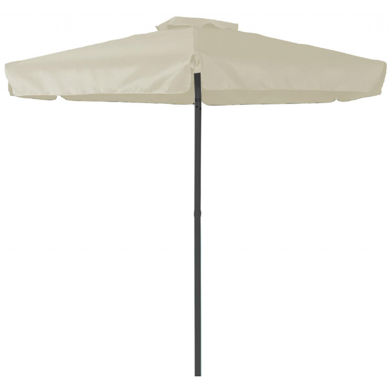 OMBRELLONE ROTONDO BEIGE PALO CENTRALE BARRAL CASACOLLECTION