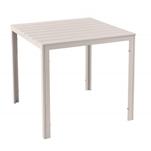 TAVOLO FISSO TORTORA CHIARO 78x78cm CASACOLLECTION