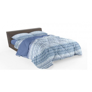 COMPLETO COTONE TORTUGA 1 PIAZZA E MEZZA BLU VACCHETTI