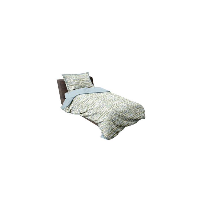 COPRIPIUMINO SHORELINE 1 PIAZZA BEIGE E GRIGIO VACCHETTI