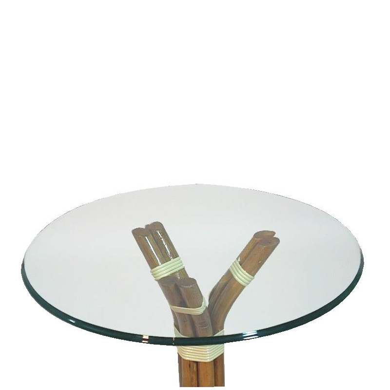 Top tavolo solo piano vetro cmø120mm12