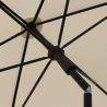 Ombrellone palo centrale Kronos Made in Italy - 150x240cm