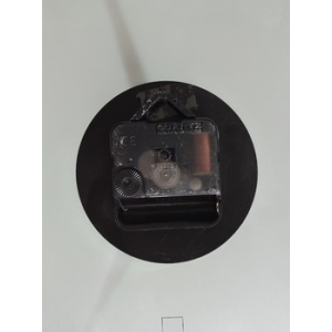 Zoom Orologio da parete Marble black ⌀35cm in vetro trasparente Nextime