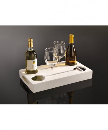 Zoom Vassoio porta bottiglie e bicchieri NAPA