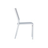 Set Tavolo Porto + 10 Sedie Pola Alluminio Bianco Moia