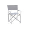 Set Tavolo Porto + 10 Sedie Regista Paros Alluminio Bianco