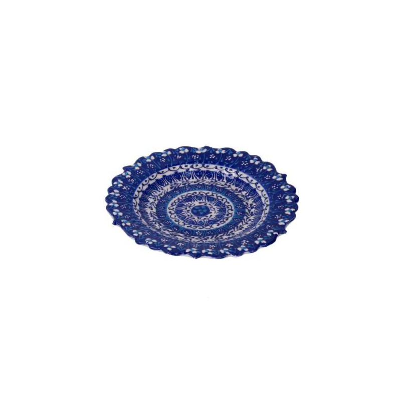 Svuotatasche ceramica blu cm ø18h2,5