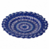Svuotatasche ceramica blu cm ø18h2,5