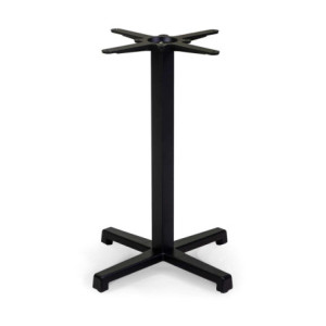 Zoom Base Tavolo Acciaio Peter Top Ghisa Nero Cm 55x55h73