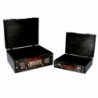 Scatola legno 1-2 marrone rettangolare cm 36x29h17