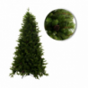 Albero Sinai verde c/pigne cmø84h120 con 746 rami