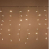 Luce tenda 400 led plastica bianco caldo cm 750
