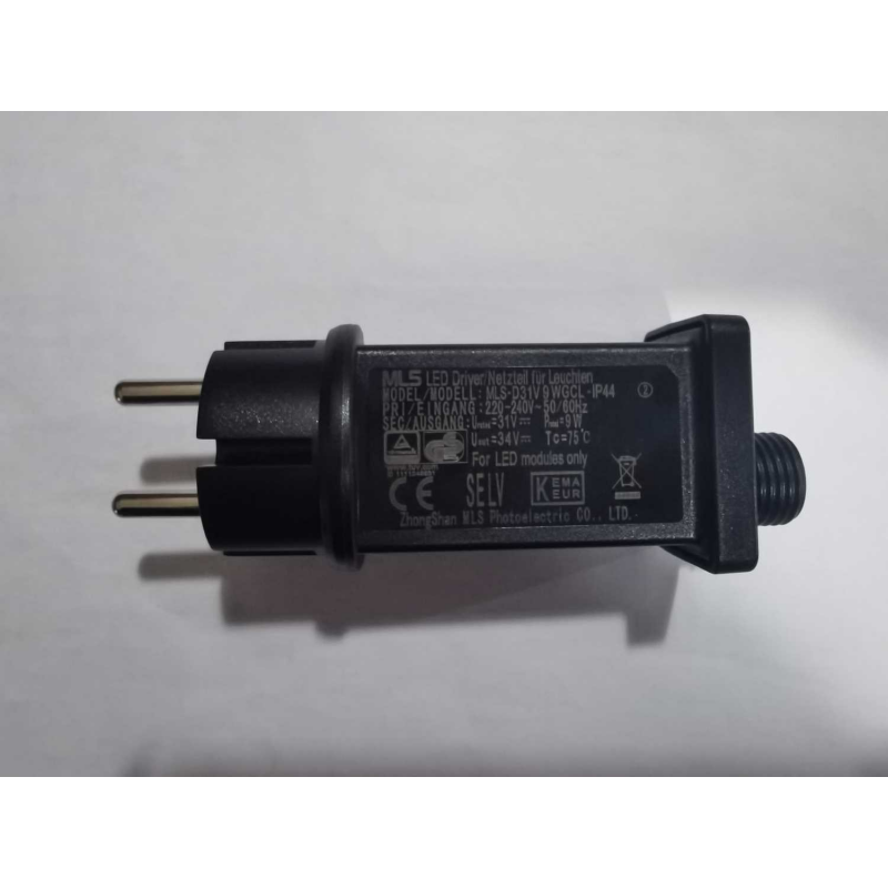 Luce filo 1000 led bianco freddo con controller 53m