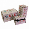Baule ecopelle 1-3 gnomi rettangolare cm 59x36h33