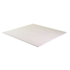 Top Tavolo Pietra Sinterizzata Travertino Opaco Quadro Cm 80x80x1,1