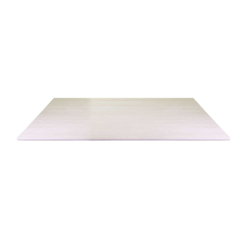 Top Tavolo Pietra Sinterizzata Travertino Opaco Quadro Cm 80x80x1,1